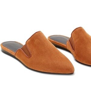 Jenni Kayne Women’s Suede Mules in Saddle